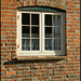 window in brick