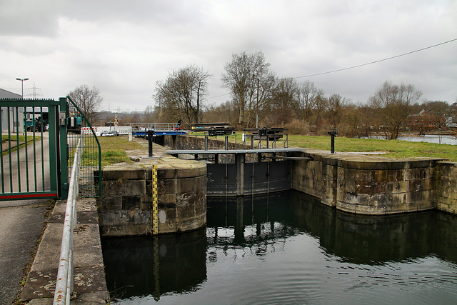 Ruhrschleuse Dahlhausen (Hattingen) / 21.03.2021