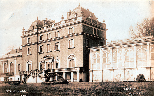 Stile Hall, Kew, Greater London (Demolished 1930s?)