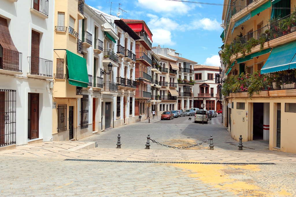 Priego de Córdoba - Die "Calle del Rio"