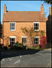 English red brick house