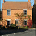 English red brick house