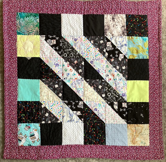 Pandemic quilting: Stripes for Sam