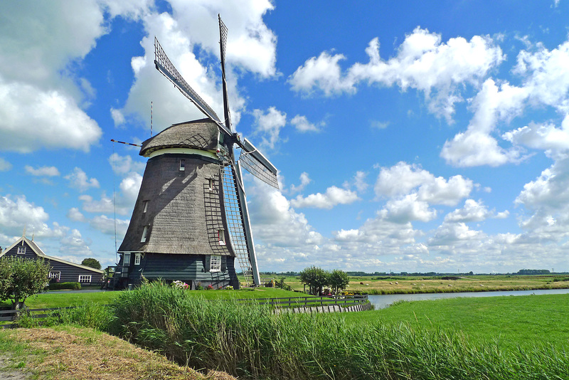 Nederland - Uitgeest, Tweede Broekermolen