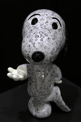 Snoopy qui mendie , une bien triste image ...