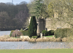 newstead abbey, notts , mid c18 folly fort