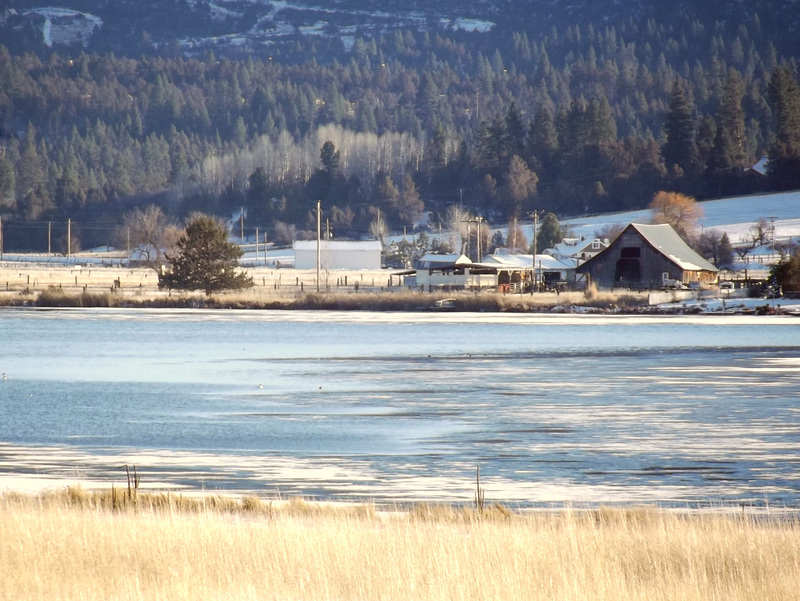 Farm across the river