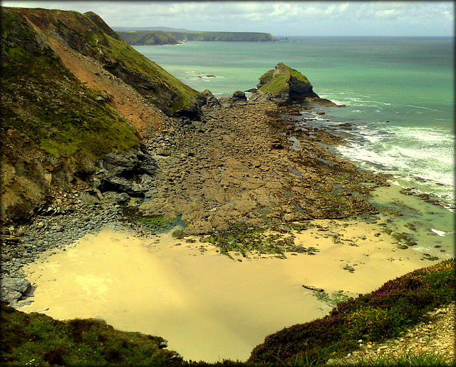 Basset Cove, North Cliffs, Cornwall