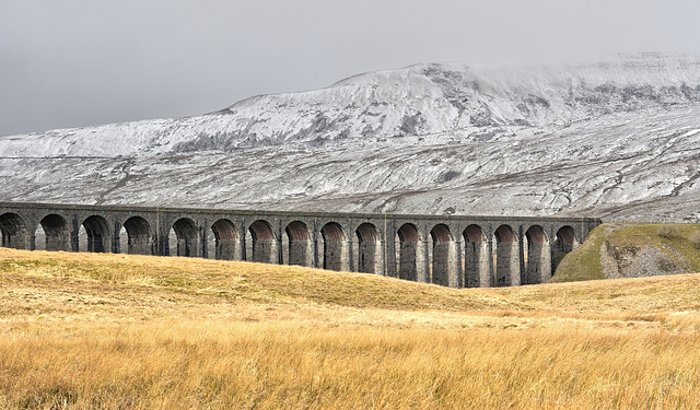 The Ribblehead Viaduct and Whernside