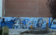 Wall painting. Wall painting.