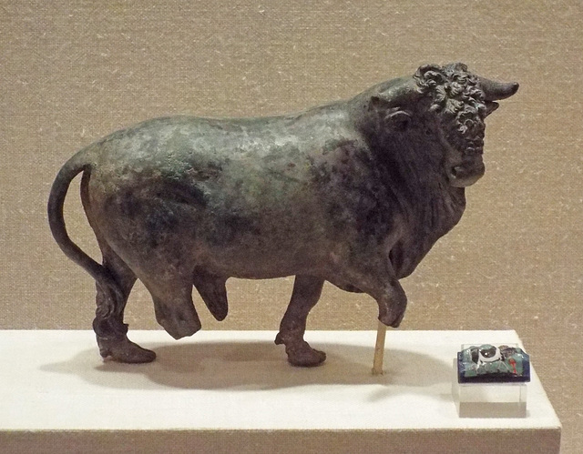 Statuette of the Apis Bull in the Virginia Museum of Fine Arts, June 2018