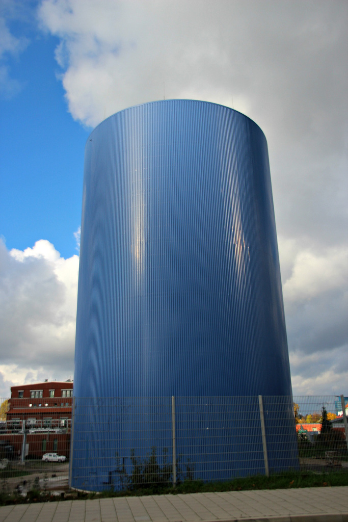 Strom aus dem Turm/Wärmespeicher