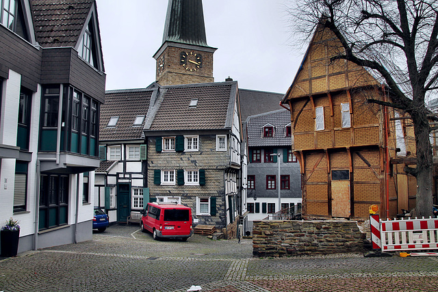 Teinerstraße, Fachwerkbauten (Mülheim an der Ruhr) / 30.03.2024