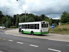 Stephensons of Essex 407 (EU07 FRN) at Fiveways, Barton Mills - 1 Jul 2020 (P1070032)