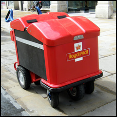 Royal Mail trolley