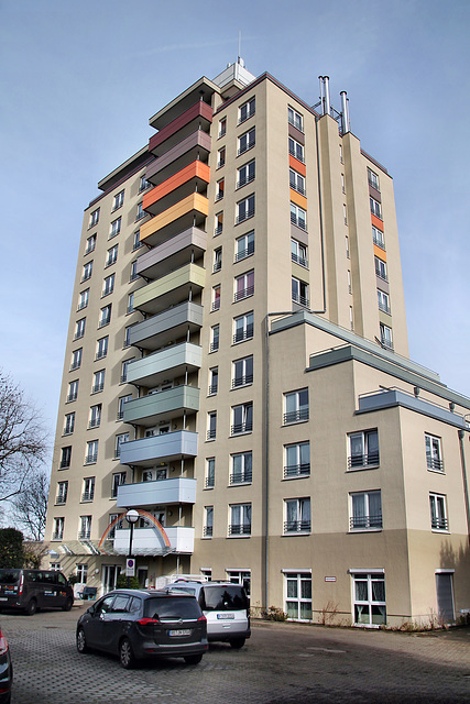 Das "Regenbogenhaus" am Gewalterberg (Essen-Überruhr) / 10.02.2024