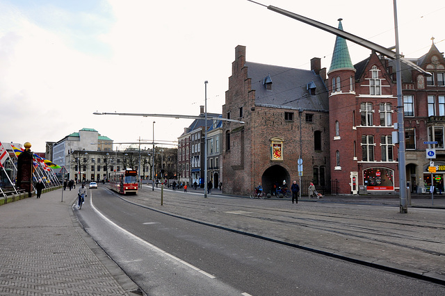 Widened road next to the Prison Gate