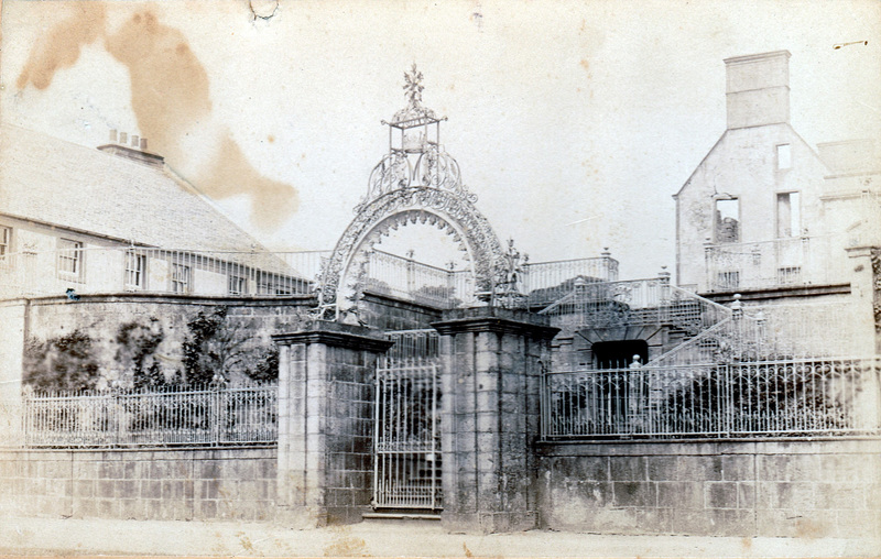 Donisbristle Old House, Fife (burnt 1858 now demolished and replaced)