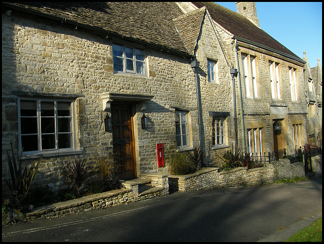 post box on The Hill