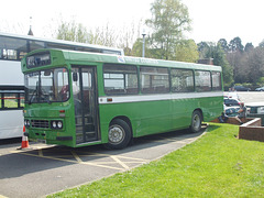 DSCF1385 Former United Counties 59 (OVV 59R) at the Wellingborough Museum Bus Rally - 21 Apr 2018