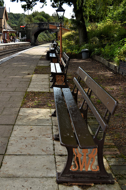 Benches at Arley