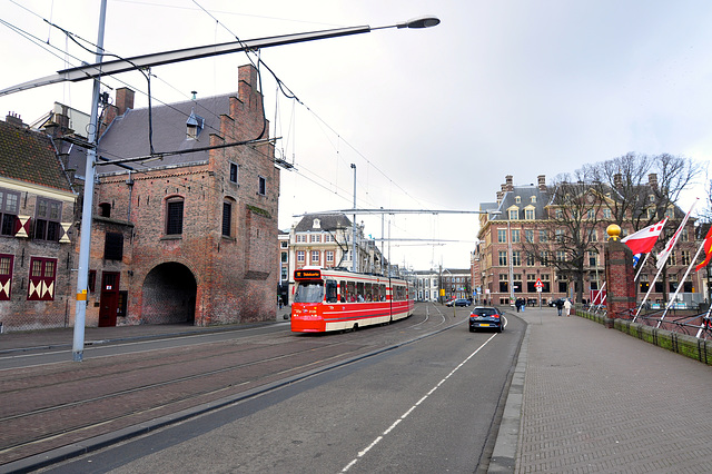 Widened road next to the Prison Gate