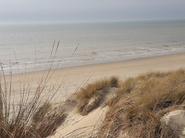 De la dune à la plage.