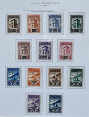 San Marino 2025 – Fascist stamps overprinted San Marino 2025 – Fascist stamps overprinted