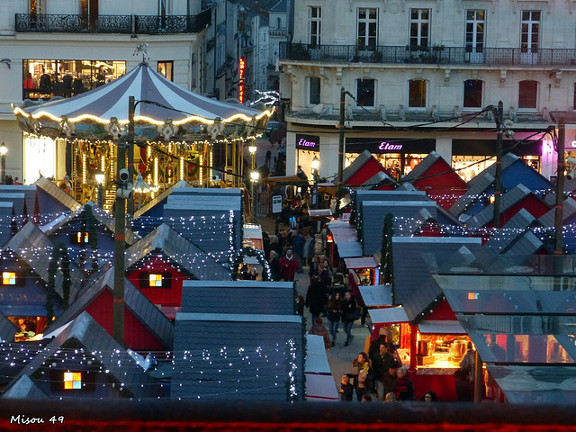 Marché de Noël à Angers