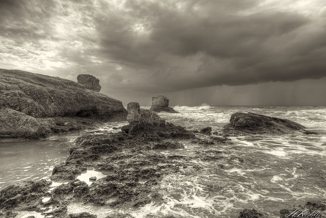 Storm brewing at Peyia