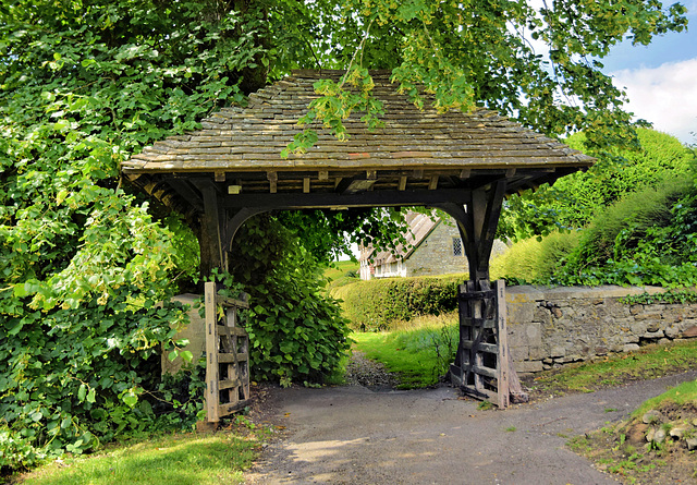 Lych Gate ~ Littlebredy Church.