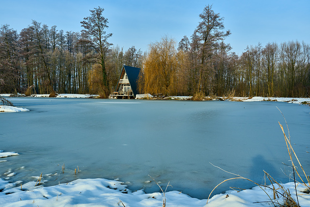 Haus am Teich