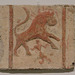 Tile with Daniel in the Lion's Den from El Jem in the Metropolitan Museum of Art, December 2023
