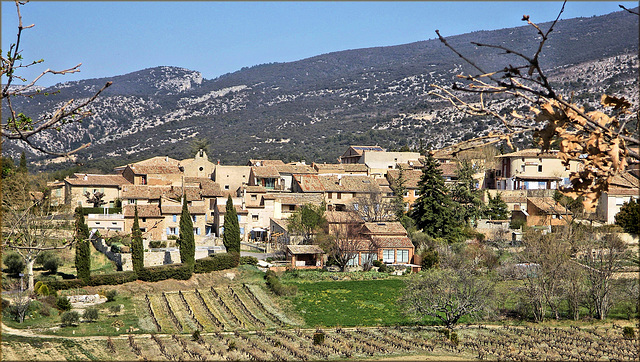 Les Baux (84) 28 mars 2012.