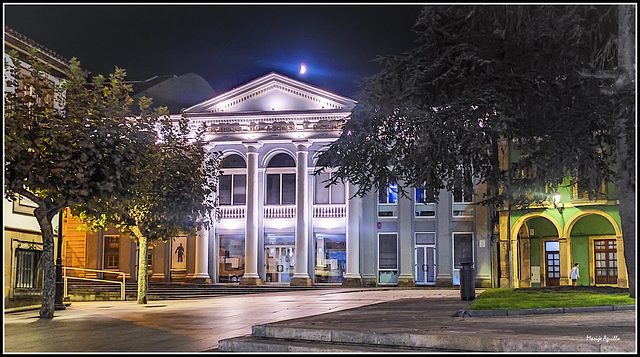 Aviles en la noche