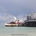 Waverley signals it is leaving Eastbourne Pier 12 9 2024