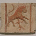 Tile with Daniel in the Lion's Den from El Jem in the Metropolitan Museum of Art, December 2023