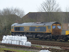 66717 at Totton Yard - 25 January 2020