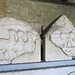Musée archéologique de Split : couvercle de sarcophage chrétien.