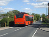 DSCF5074 Mulleys Motorways YN54 AHA in Worlington Road, Mildenhall - 8 Sep 2016