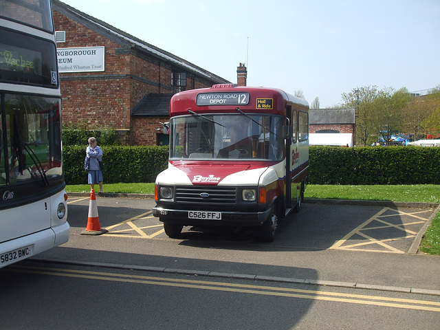 DSCF1382 Former Devon General 526 (C526 FFJ) at the Wellingborough Museum Bus Rally - 21 Apr 2018