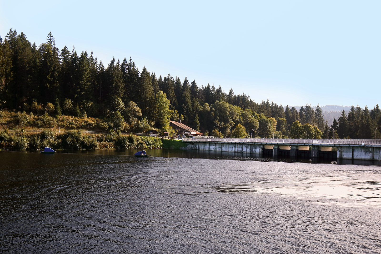 Schluchsee - Die Staumauer