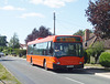 DSCF5073 Mulleys Motorways YN54 AHA in Worlington Road, Mildenhall - 8 Sep 2016