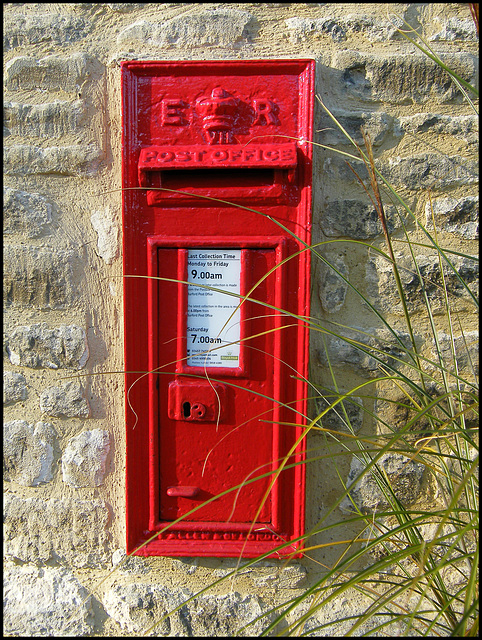 Edward VII Post Office wall box