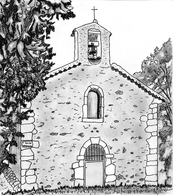 05 .Chapelle de Mevouillon, Chapel of Mevouillon