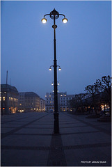 Streetlights in Hamburg...