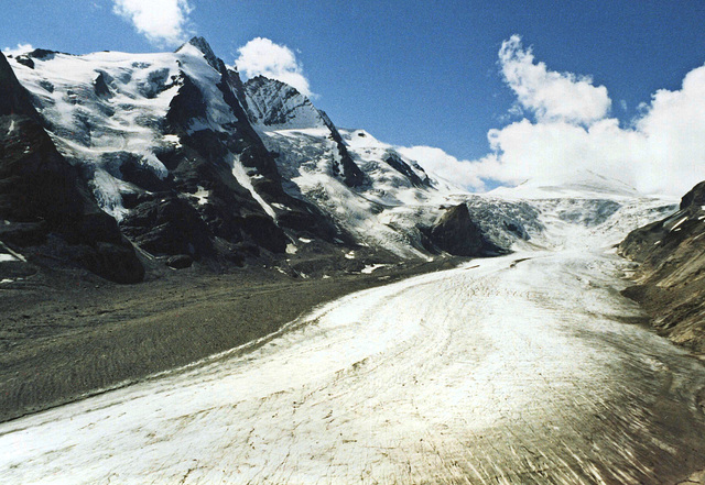 Grossglockner and Pasterze Glacier, Austria