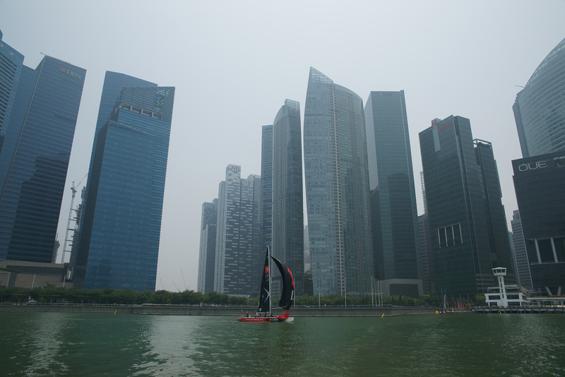 Sailing On Marina Bay