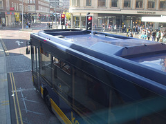 DSCF1631 Roof top view of a Konectbus (Go-Ahead) Optare Tempo in Norwich - 11 Sep 2015
