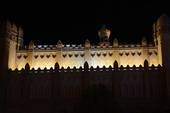 Israel, Eilat, King City at Night